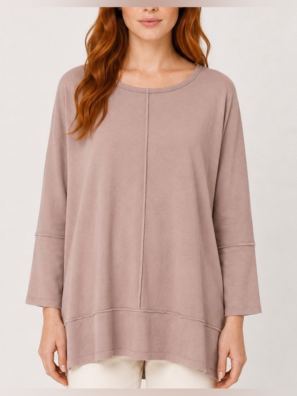 Spanx Perfect Length Dolman Sweatshirt Sz M